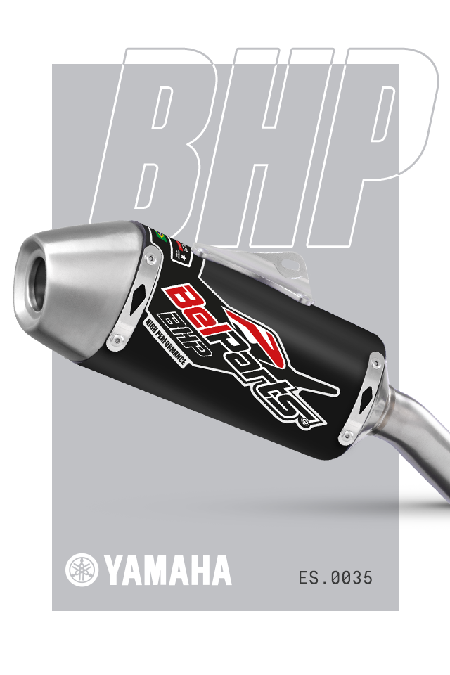 Escapamento YAMAHA TTR 230 07-24 Pro Short Curva + Ponteira
