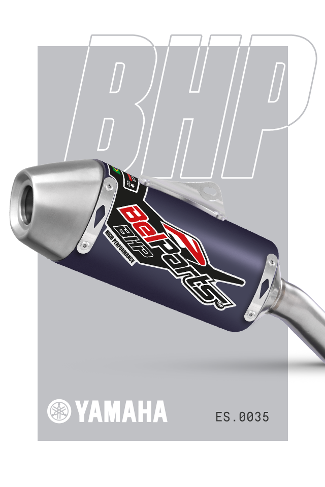 Escapamento YAMAHA TTR 230 07-24 Pro Short Curva + Ponteira
