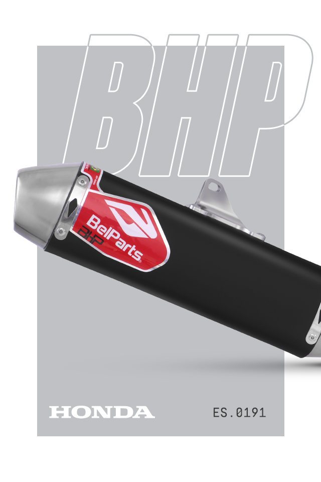 Escapamento HONDA SAHARA 300 24-25 Curva + Ponteira