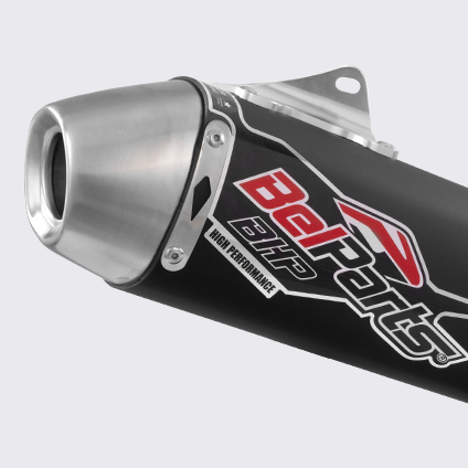 Escapamento HONDA CRF 230 F 06-21 Short Curva + Ponteira
