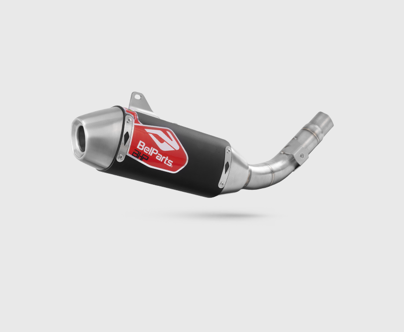 Escapamento HONDA CRF 250 F 18-25 Pro Short Curva + Ponteira