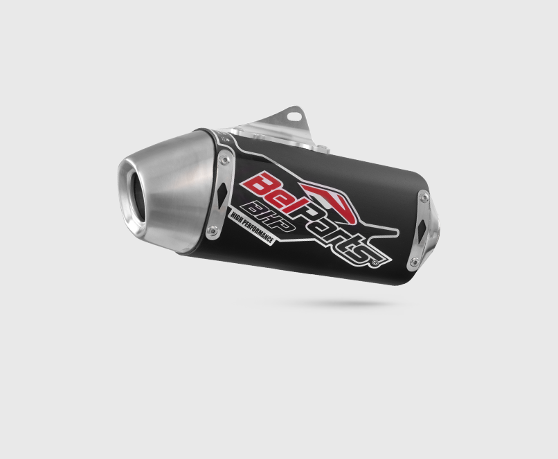 Escapamento HONDA CRF 230 F 06-21 Short Curva + Ponteira