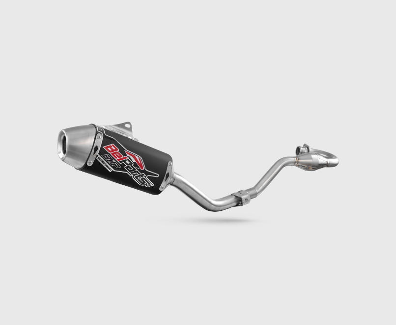 Escapamento HONDA CRF 230 F 06-21 Short Curva + Ponteira