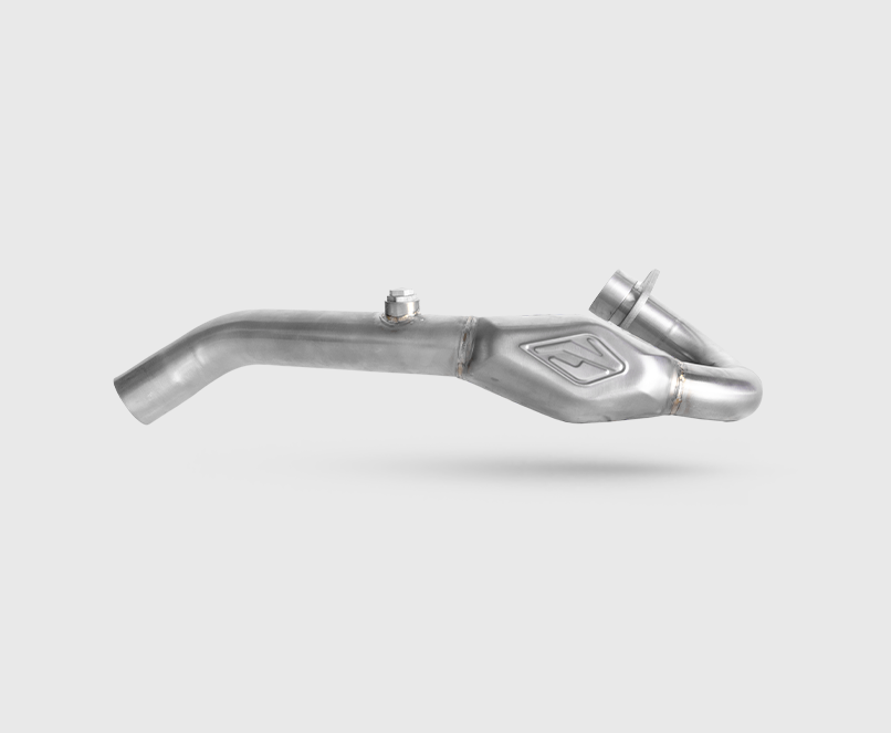 Escapamento HONDA CRF 250 F 18-25 Pro II Short Curva + Ponteira