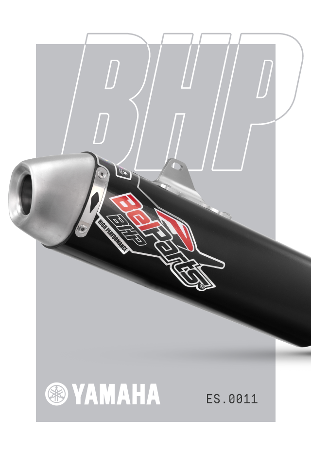 Escapamento YAMAHA WRF 250 23-24 Curva + Ponteira