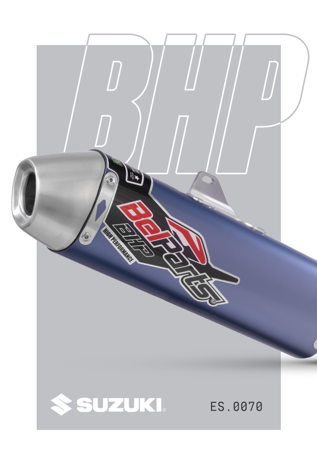 Escapamento SUZUKI DRZ 400 01-17 Curva + Ponteira