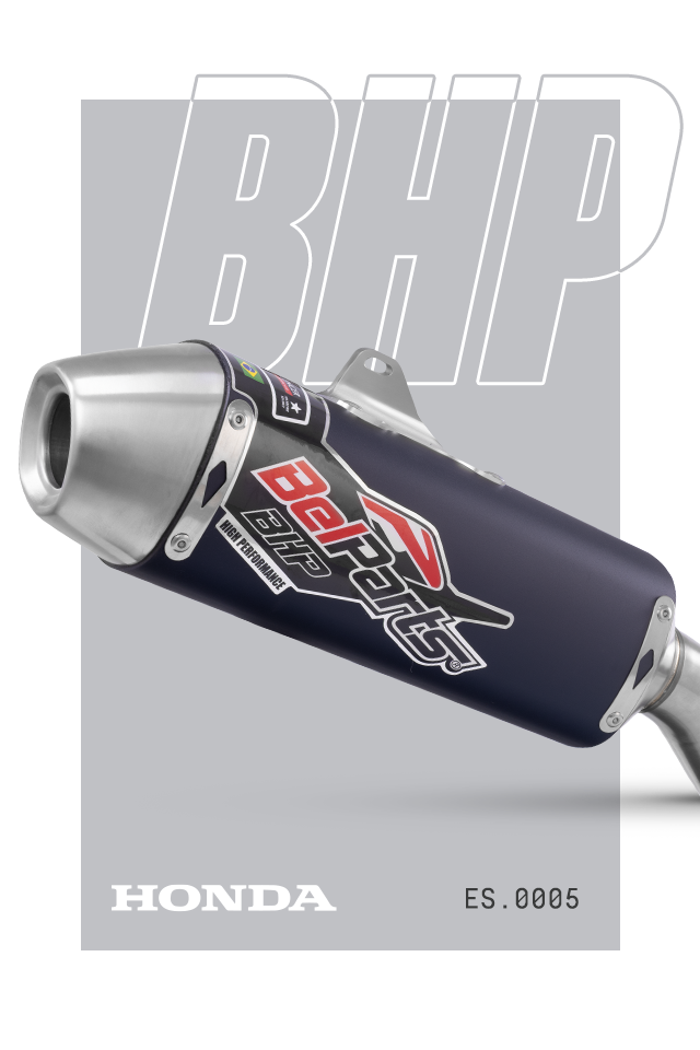 Escapamento HONDA XR 250 TORNADO 01-08 Curva + Ponteira