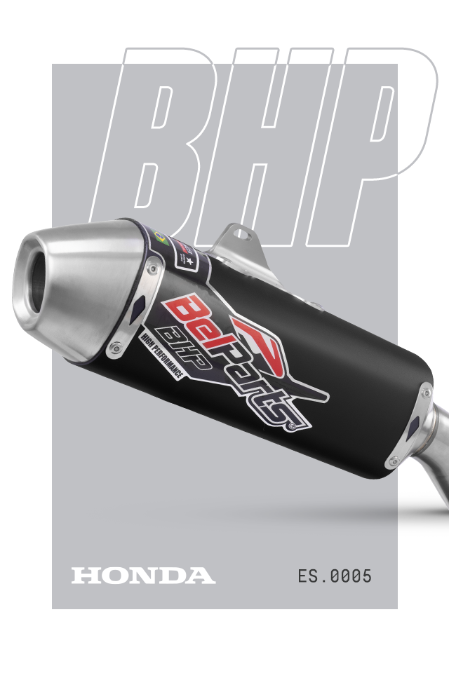 Escapamento HONDA XR 250 TORNADO 01-08 Curva + Ponteira