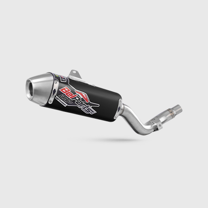 Escapamento HONDA XR 250 TORNADO 01-08 Curva + Ponteira