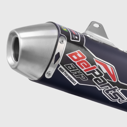 Escapamento HONDA XR 250 TORNADO 01-08 Curva + Ponteira