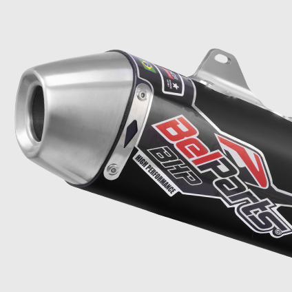 Escapamento HONDA XR 250 TORNADO 01-08 Curva + Ponteira