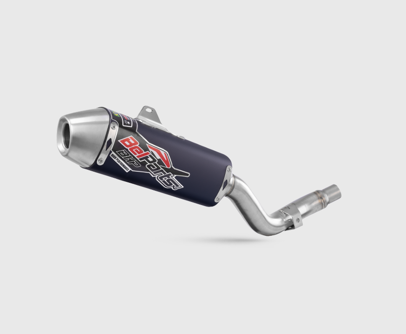 Escapamento HONDA XR 250 TORNADO 01-08 Curva + Ponteira