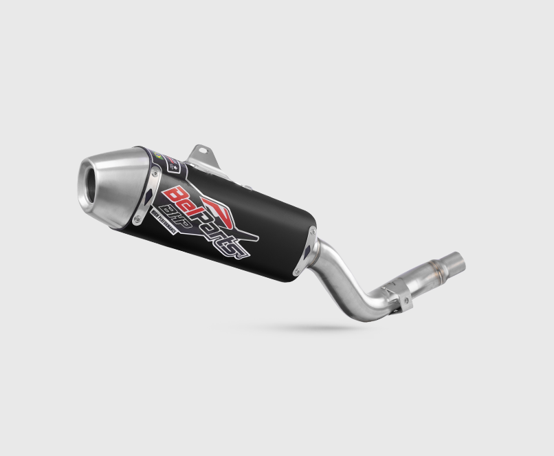 Escapamento HONDA XR 250 TORNADO 01-08 Curva + Ponteira