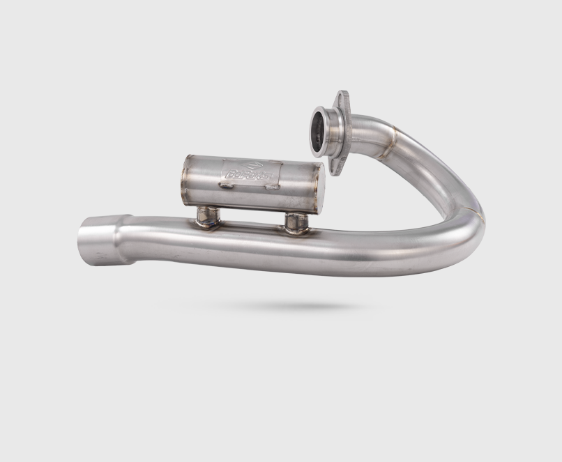 Escapamento SUZUKI DRZ 400 01-17 Curva + Ponteira