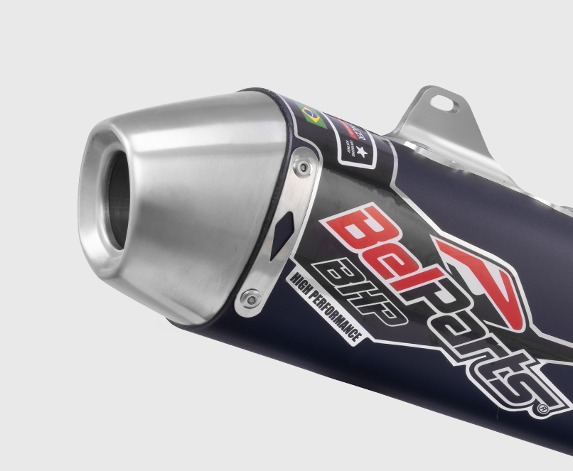 Escapamento HONDA XR 250 TORNADO 01-08 Curva + Ponteira