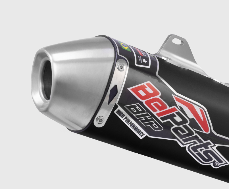 Escapamento HONDA XR 250 TORNADO 01-08 Curva + Ponteira