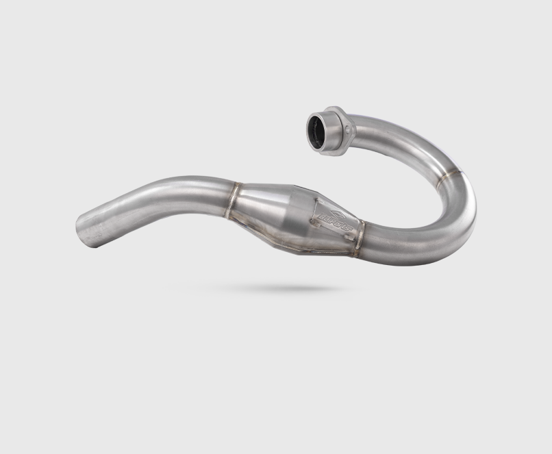 Escapamento HONDA XR 250 TORNADO 01-08 Curva + Ponteira