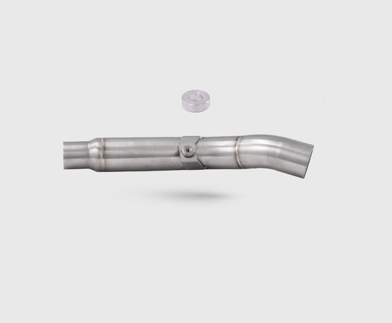 Escapamento KAWASAKI KLX 450 R 06-24 Curva + Ponteira