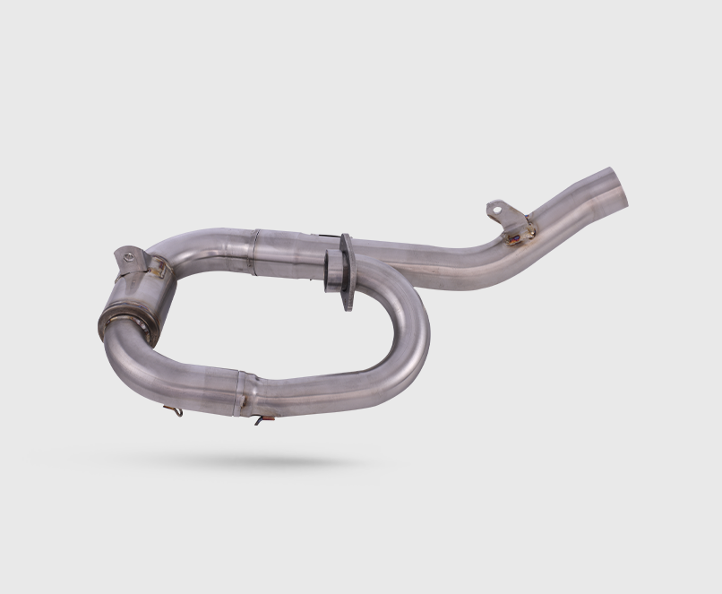 Escapamento YAMAHA WRF 450 21-23 Curva + Ponteira