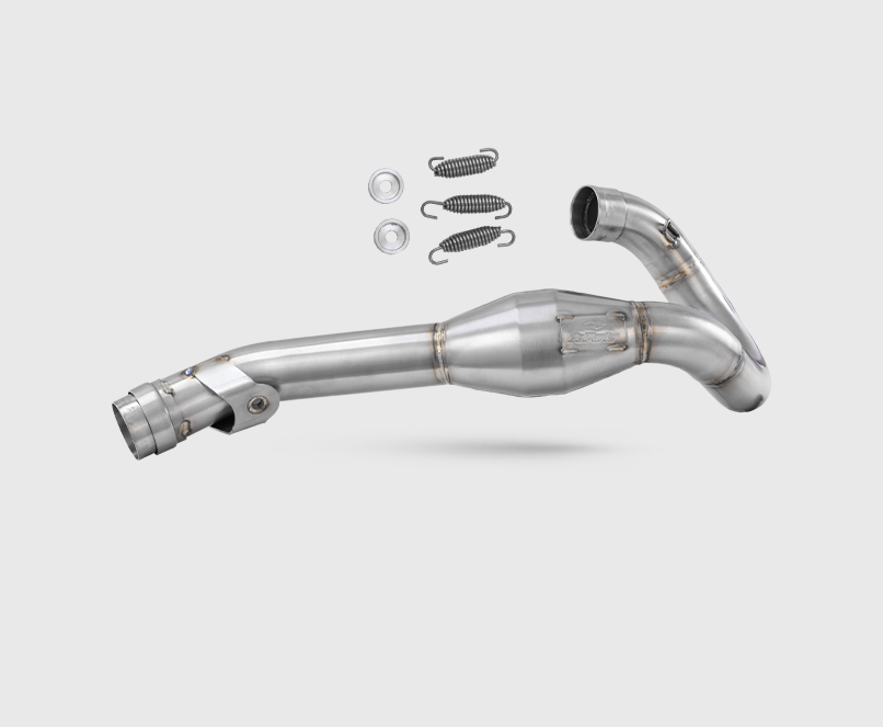 Escapamento HUSABERG FE 350 14-16 Curva + Ponteira