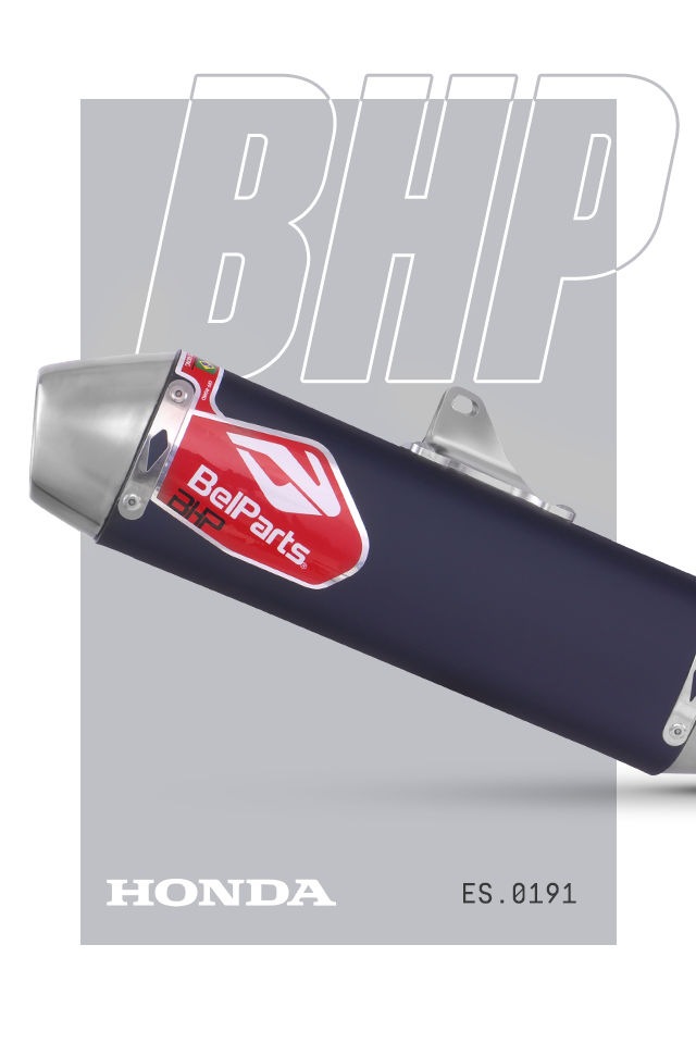 Escapamento HONDA TORNADO 300L 24-25 Curva + Ponteira