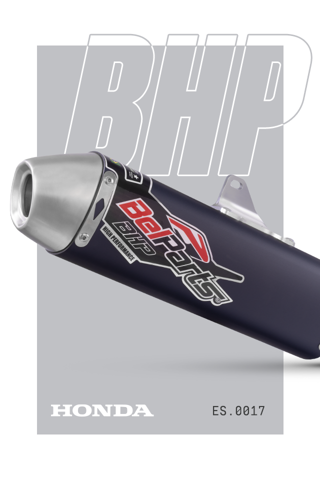 Escapamento HONDA CRF 450 X 04-15 Curva + Ponteira