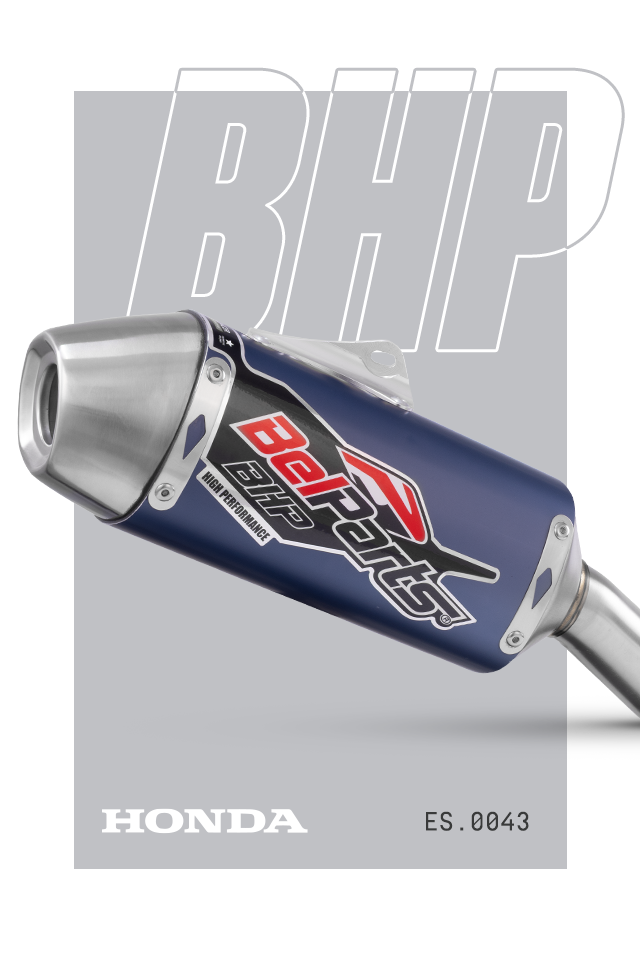 Escapamento HONDA CRF 230 F 06-21 Pro Short Curva + Ponteira