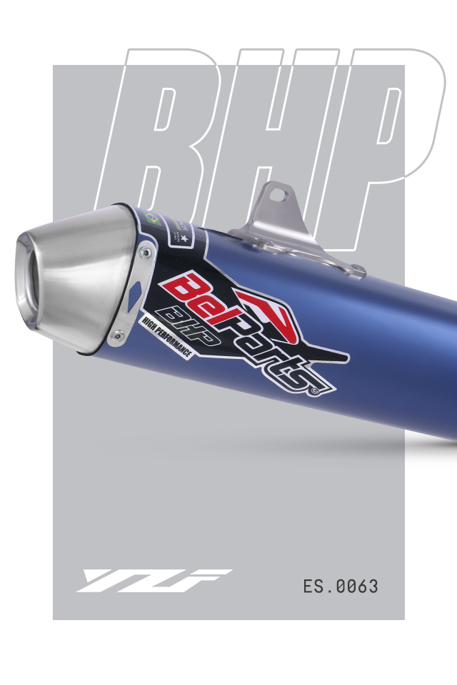 Escapamento YAMAHA YZF 450 X 21-23 Curva + Ponteira