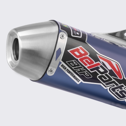 Escapamento HONDA CRF 230 F 06-21 Pro Long Curva + Ponteira