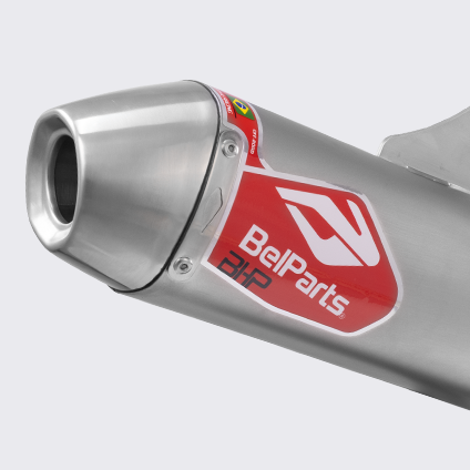 Escapamento HONDA CRF 250 RX 22-26 Curva + Ponteira