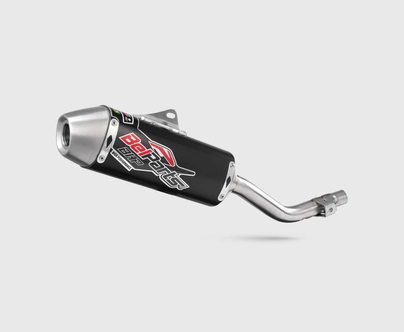 Escapamento HONDA CRF 230 F 06-21 Long Curva + Ponteira