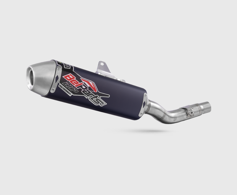 Escapamento HONDA CRF 450 X 04-15 Curva + Ponteira