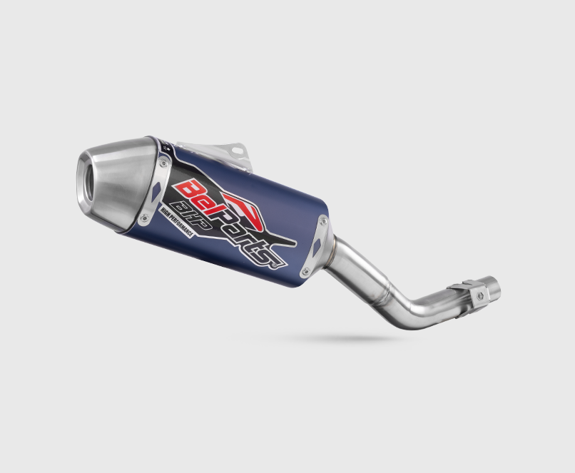 Escapamento HONDA CRF 230 F 06-21 Pro Short Curva + Ponteira