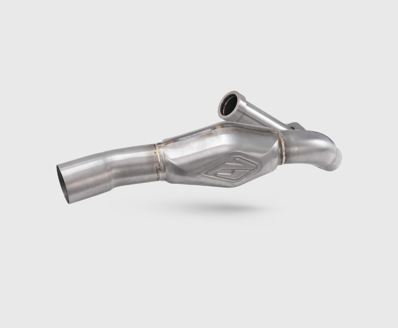 Escapamento KAWASAKI KXF 250 25-25 Curva + Ponteira