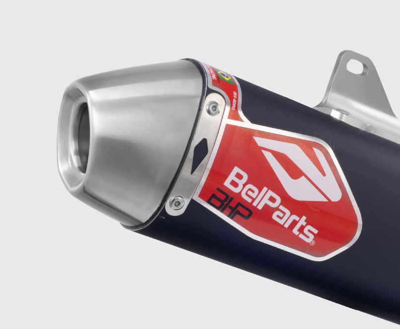 Escapamento KAWASAKI KXF 450 24-25 Curva + Ponteira