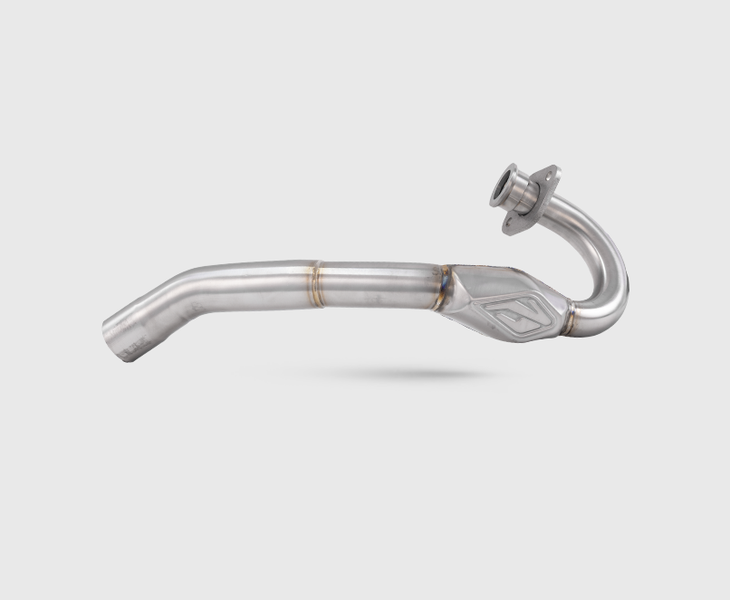 Escapamento HONDA CRF 250 F 18-25 Pro Long Curva + Ponteira