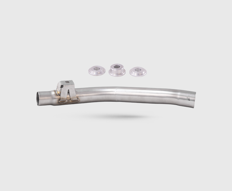 Escapamento HONDA CRF 230 F 06-21 Long Curva + Ponteira