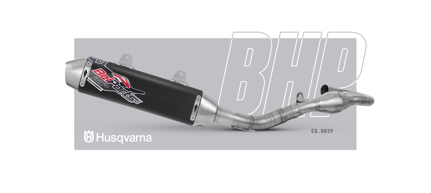 Escapamento HUSABERG FE 350 17-19 Curva + Ponteira