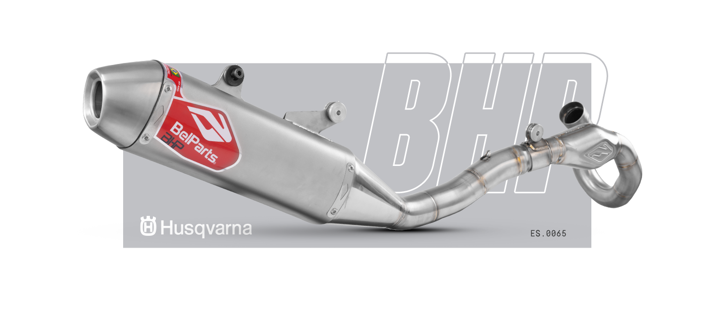 Escapamento HUSQVARNA FX 350 23-25 Curva + Ponteira