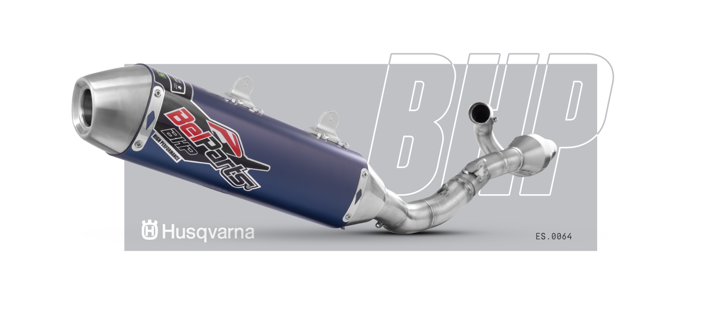 Escapamento HUSQVARNA FC 350 19-22 Curva + Ponteira