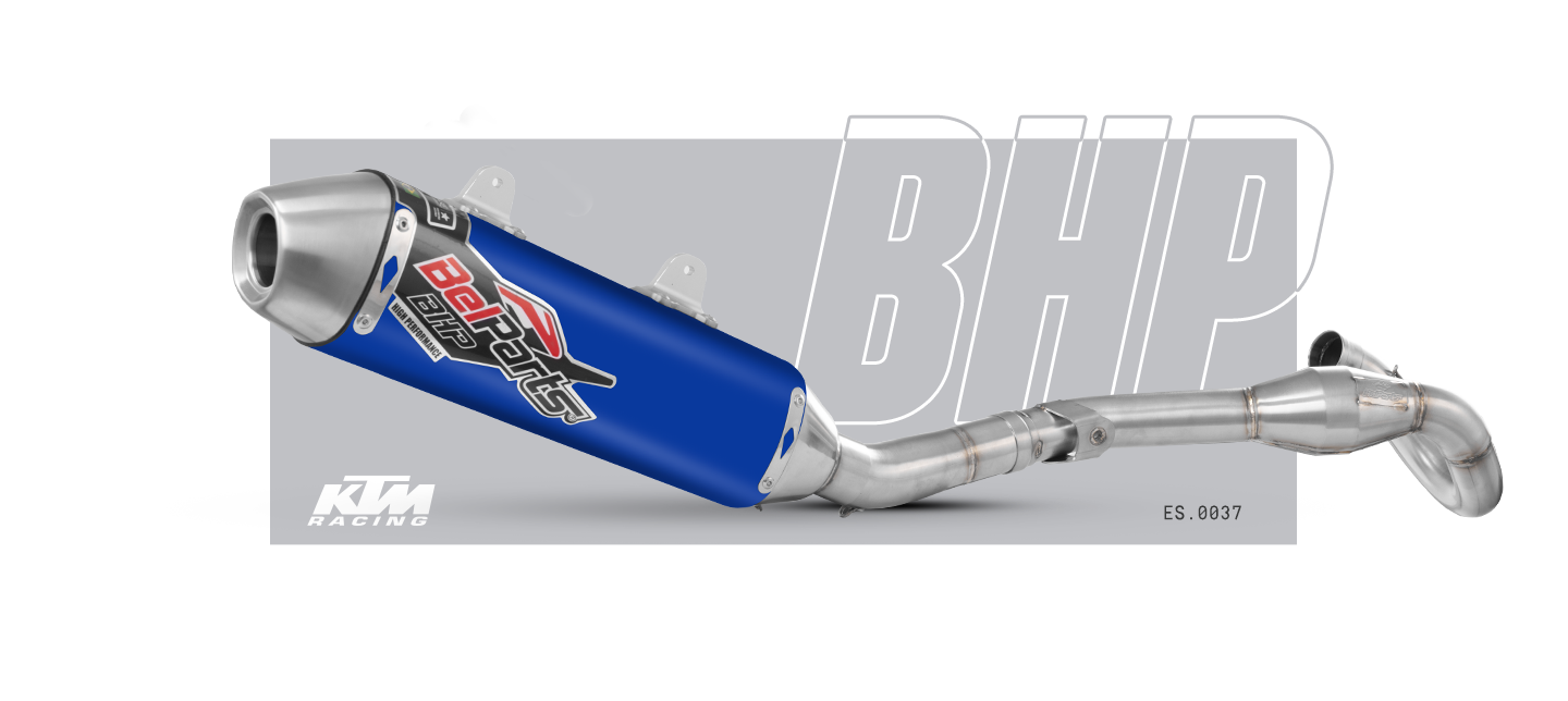 Escapamento KTM SXF 350 13-15 Curva + Ponteira