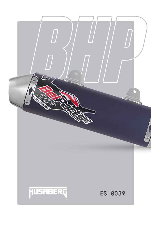 Escapamento HUSABERG FE 350 17-19 Curva + Ponteira