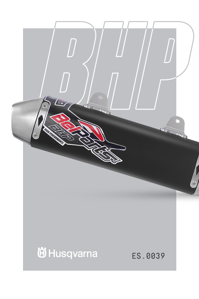 Escapamento HUSABERG FE 350 17-19 Curva + Ponteira