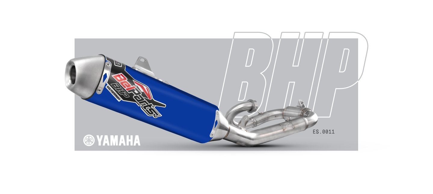 Escapamento YAMAHA YZF 250 19-26 Curva + Ponteira