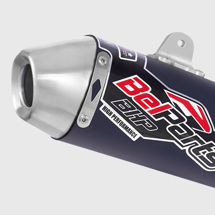 Escapamento KTM EXCF 250 17-19 Curva + Ponteira