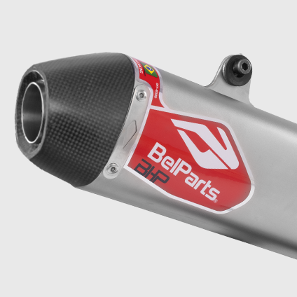 Escapamento KTM EXCF 350 24-25 Curva + Ponteira Carbon