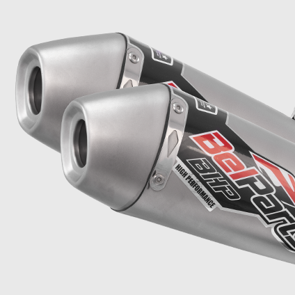 Escapamento HONDA CRF 250 R 18-21 Curva + Ponteira Dupla