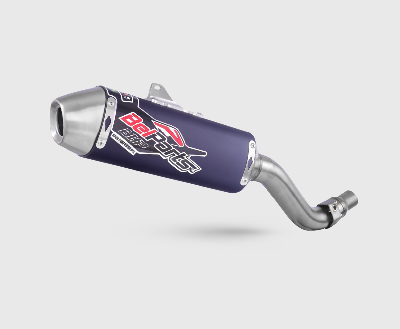 Escapamento YAMAHA XTZ 250 LANDER 06-24 Curva + Ponteira