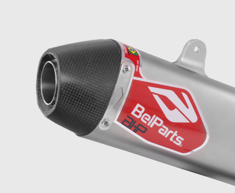 Escapamento HUSQVARNA FE 450 23-26 Curva + Ponteira Carbon