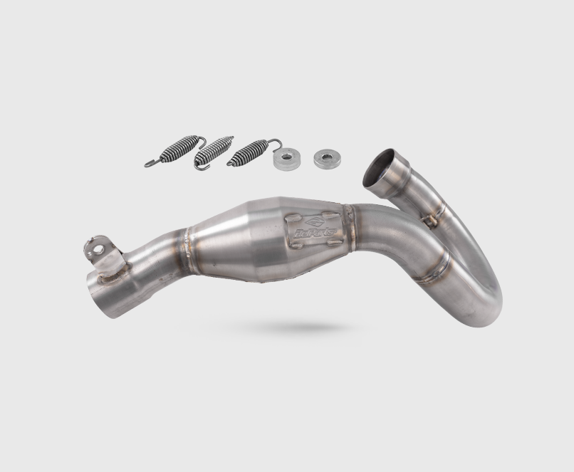 Escapamento KTM SXF 450 19-22 Curva + Ponteira